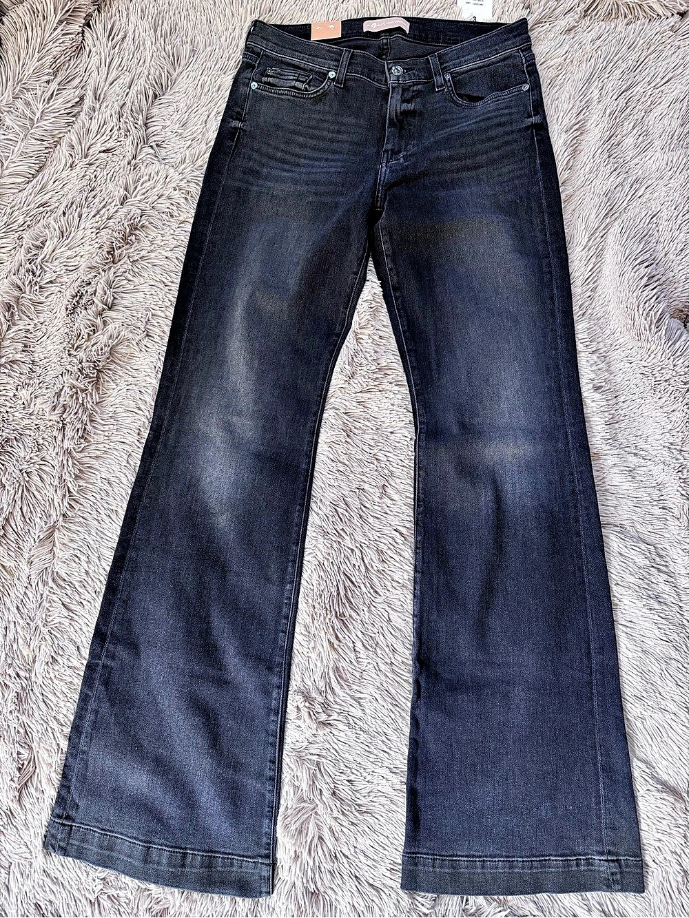 7 FOR ALL MANKIND LUXE VINTAGE DOJO TROUSER JEANS NWT 30